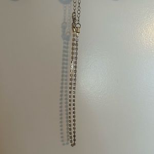 Gold choker necklace